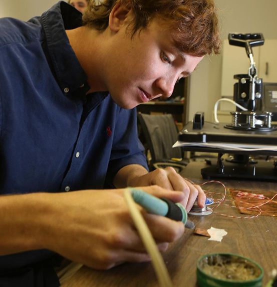 man working in a lab